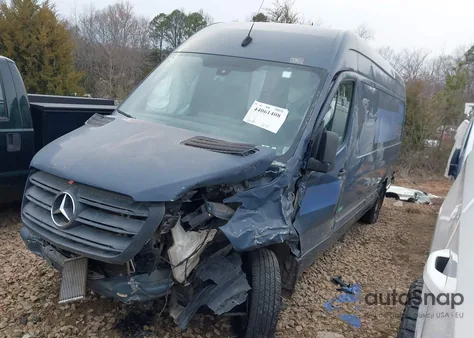 2019 Mercedes-Benz Sprinter 2500 High Roof V6 из США, поврежденный, VIN WD4PF1CD9KP124656